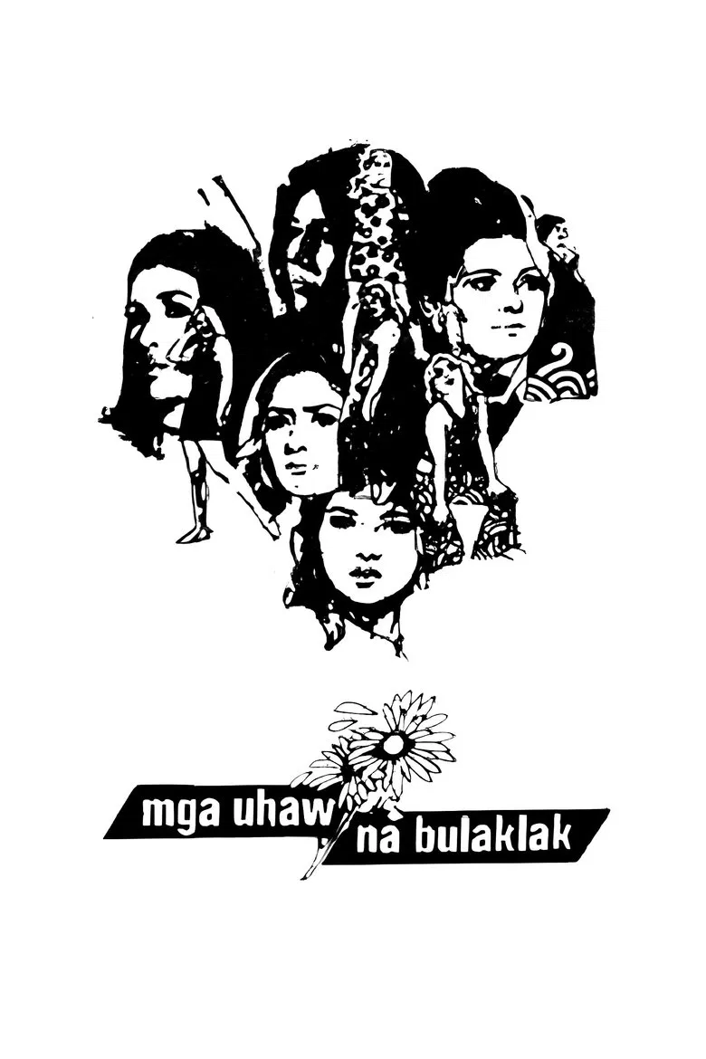 Mga Uhaw na Bulaklak poster background