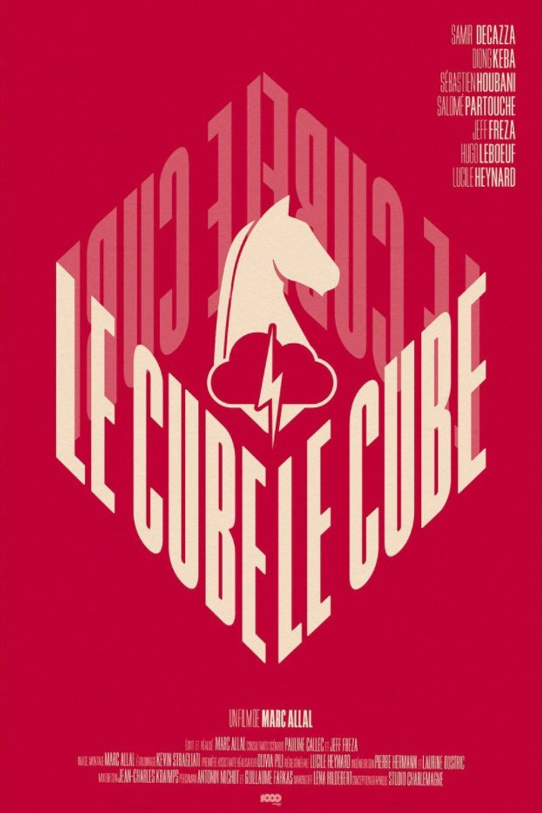 Le Cube poster background