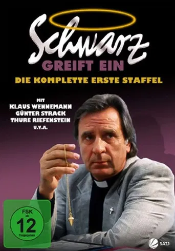 Schwarz greift ein poster background