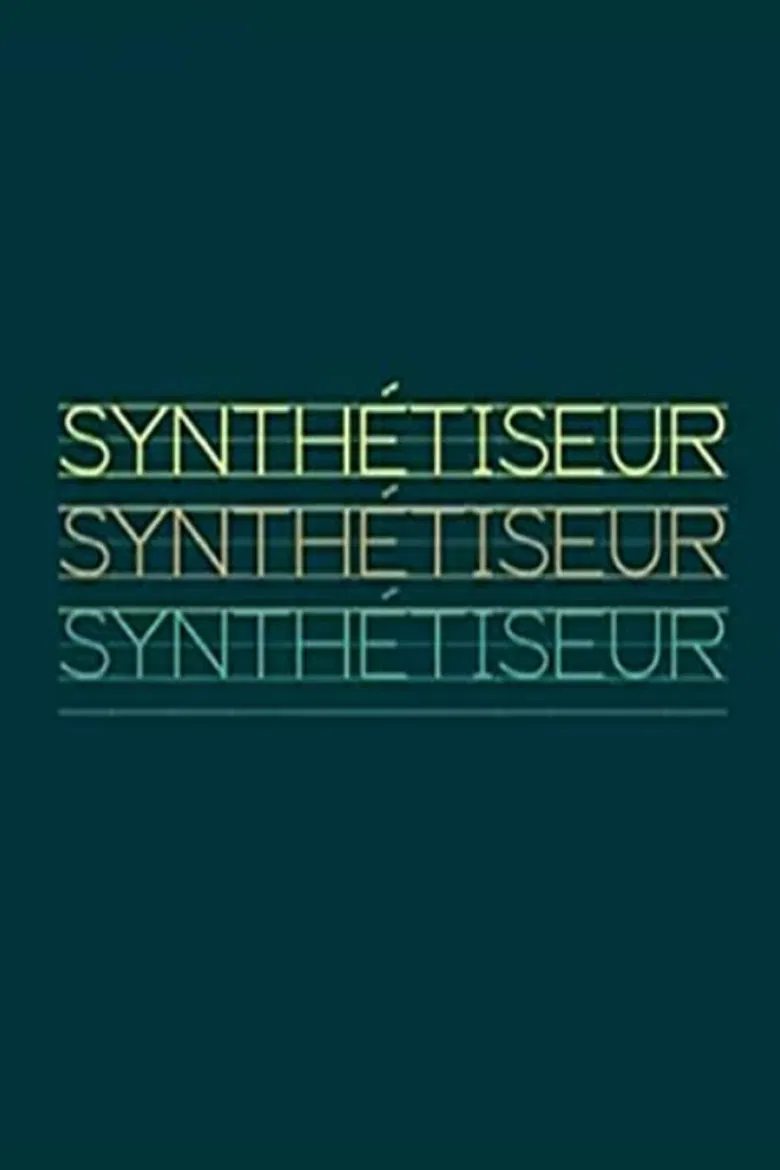 Synthétiseur poster background