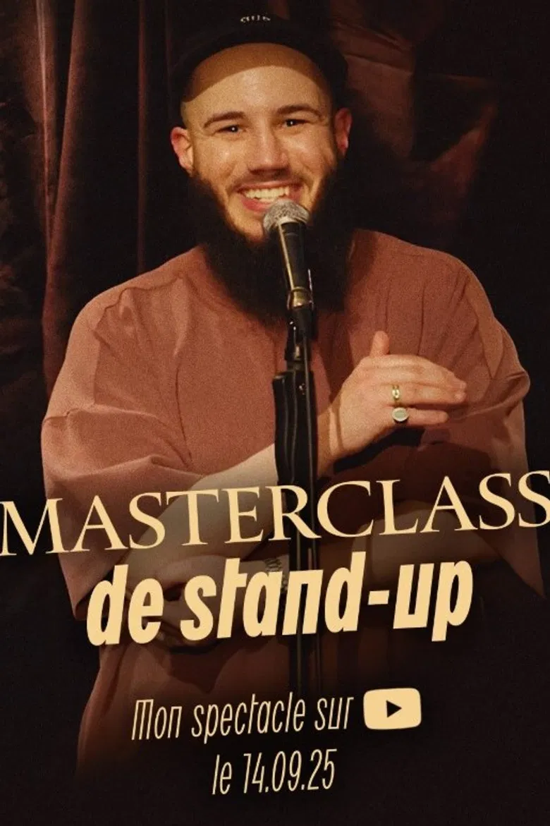 Masterclass de stand-up - Merwane Benlazar poster background