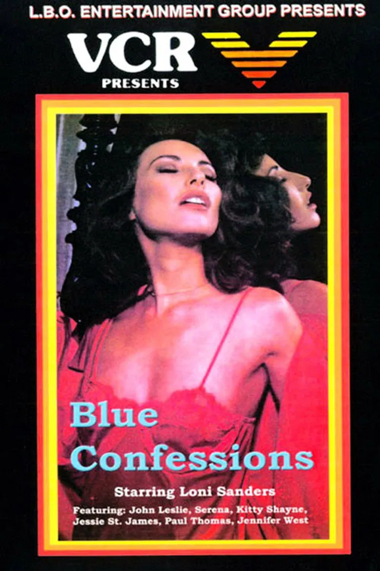 Blue Confessions poster background