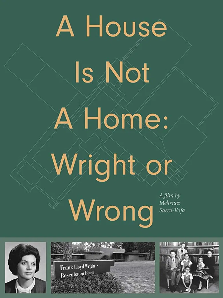 A House Is Not a Home: Wright or Wrong poster background