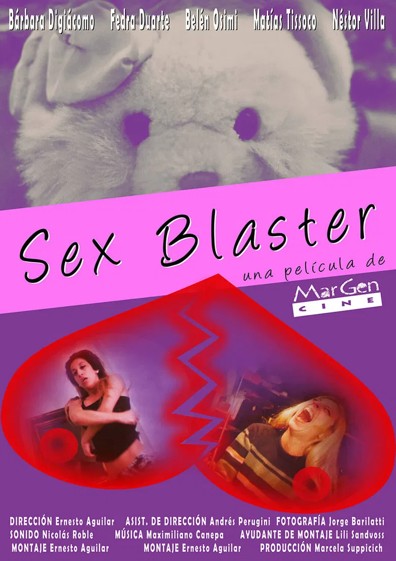 Sex Blaster poster background