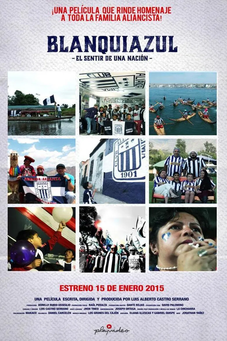 Blanquiazul, el sentir de una nación poster background