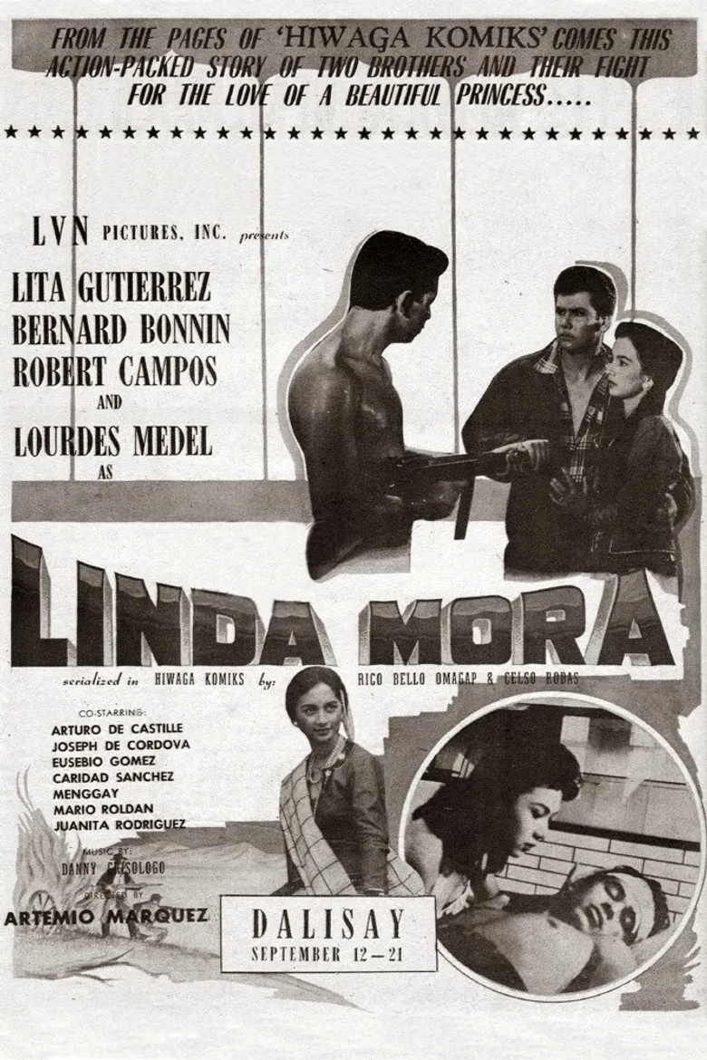 Linda Mora poster background