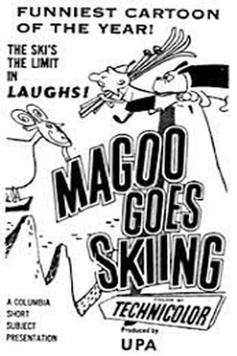 Magoo Goes Skiing poster background
