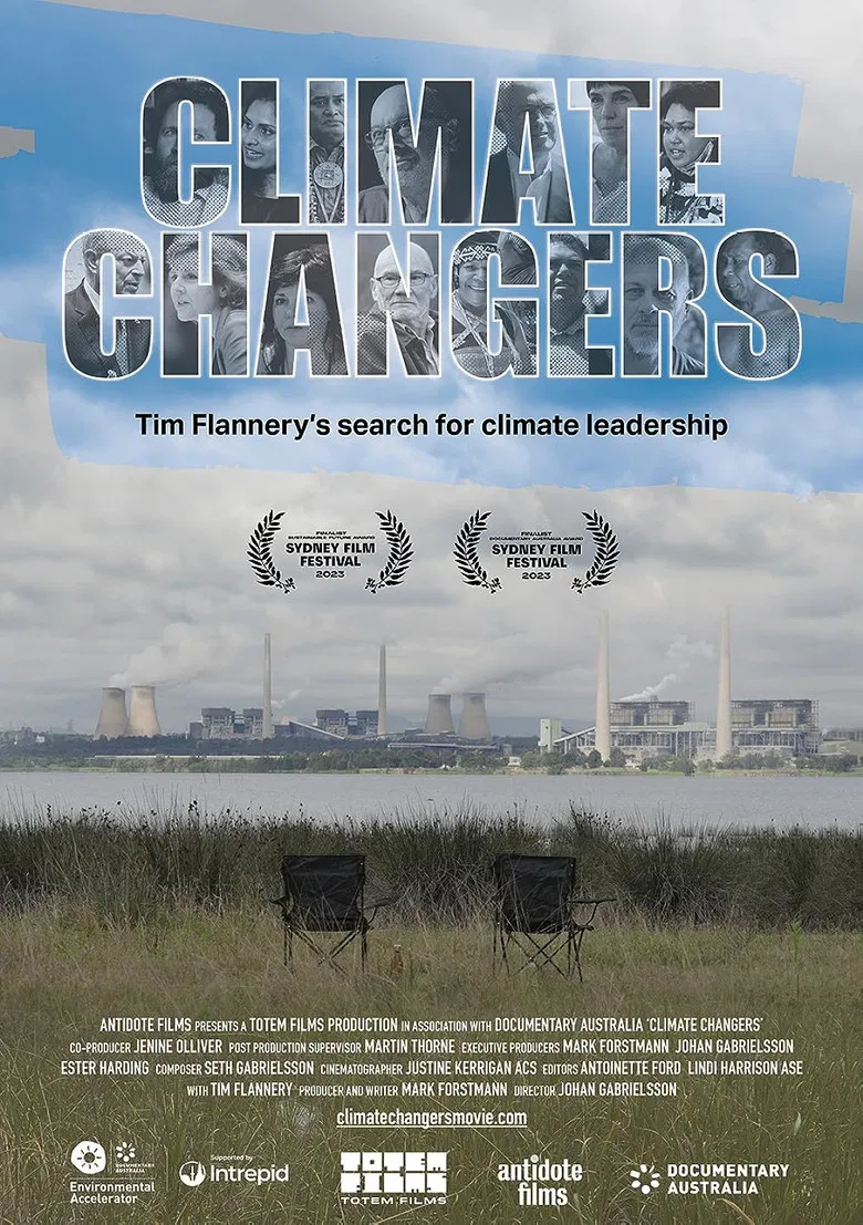 Climate Changers poster background