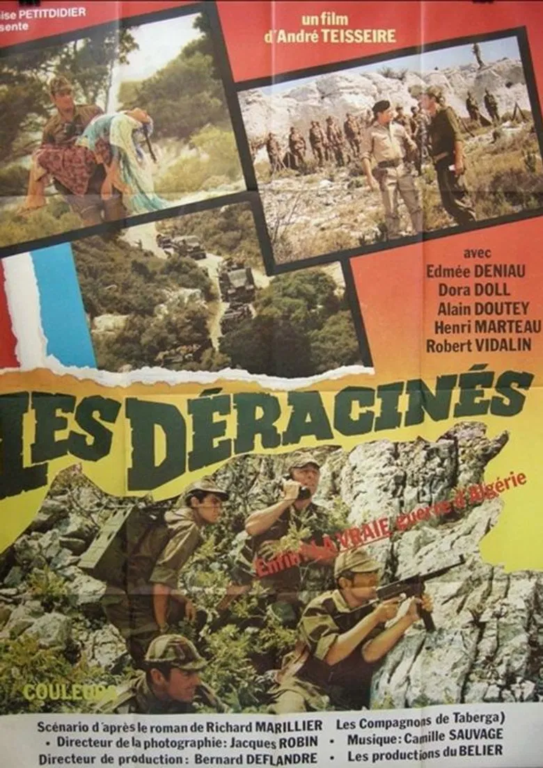 Les Déracinés poster background