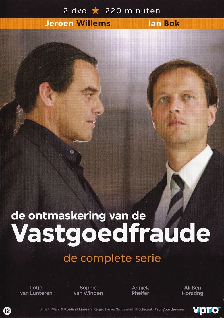 De ontmaskering van de vastgoedfraude poster background