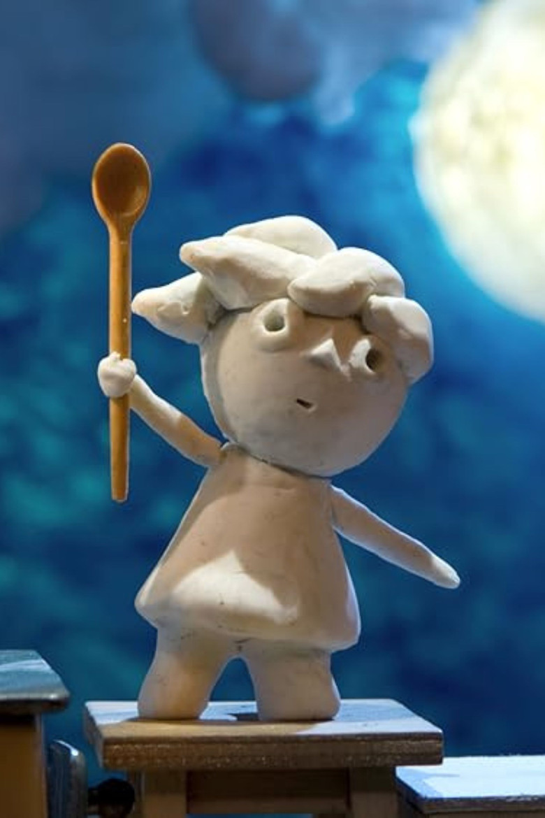 Little Plastic Figure poster background