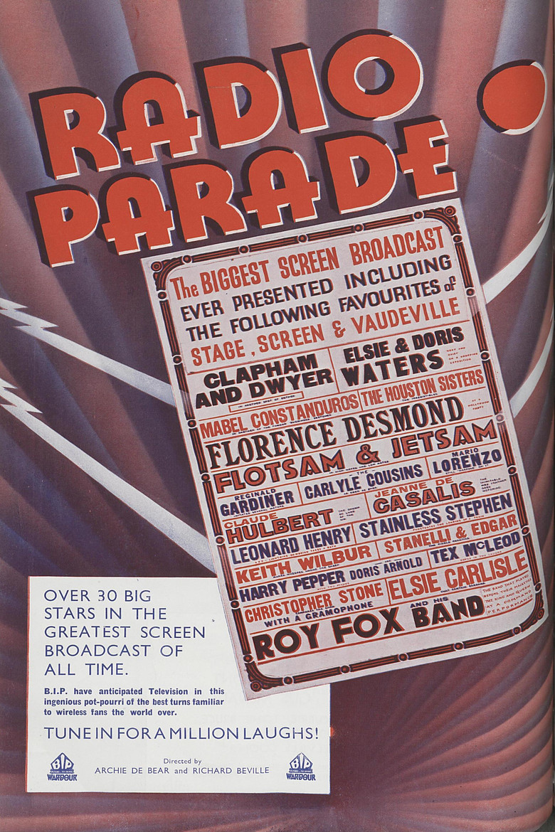 Radio Parade poster background