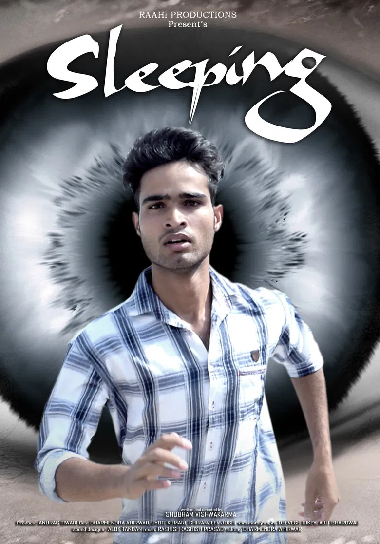 Sleeping poster background