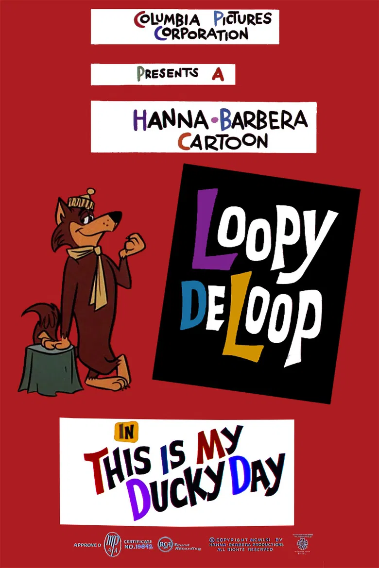 This Is My Ducky Day poster background