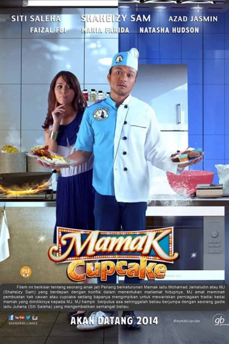 Mamak Cupcake poster background