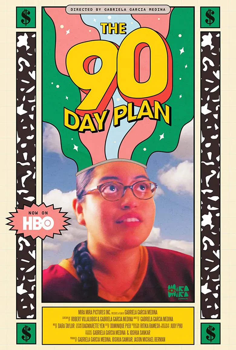 The 90 Day Plan poster background