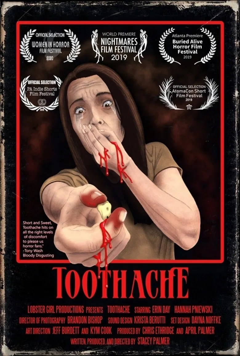 Toothache poster background