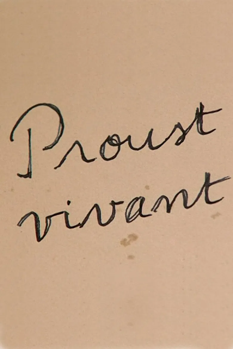 Proust vivant poster background