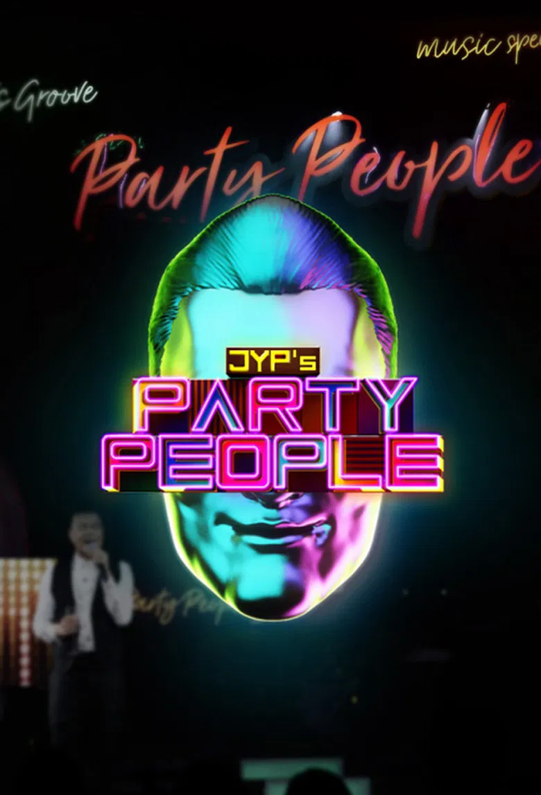 Park Jin-young's Party People poster background