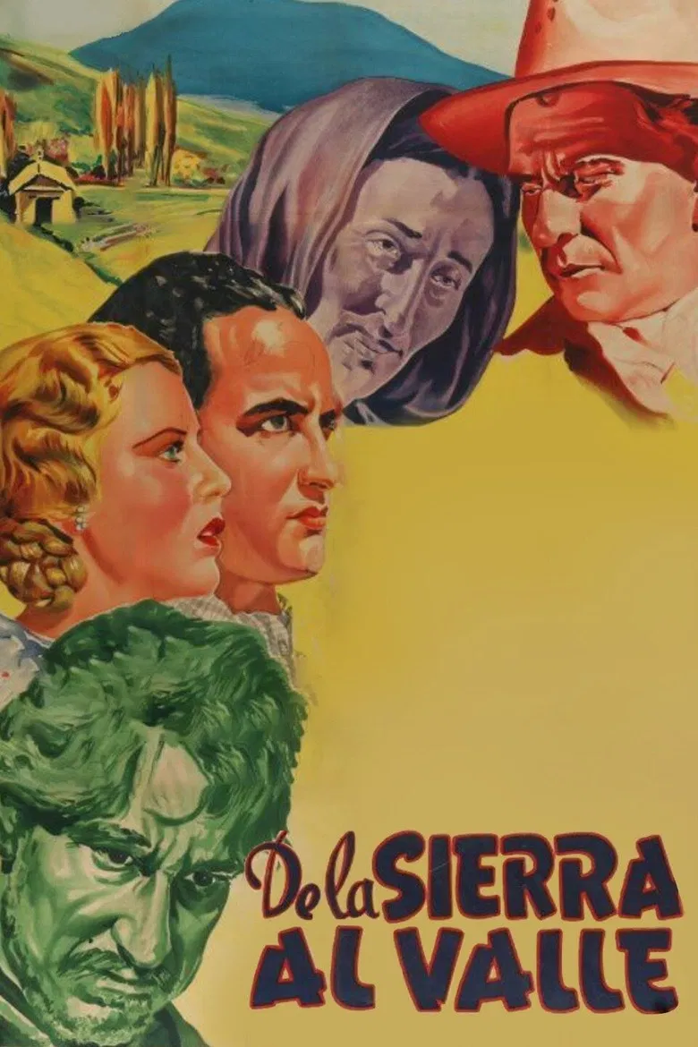 De la sierra al valle poster background