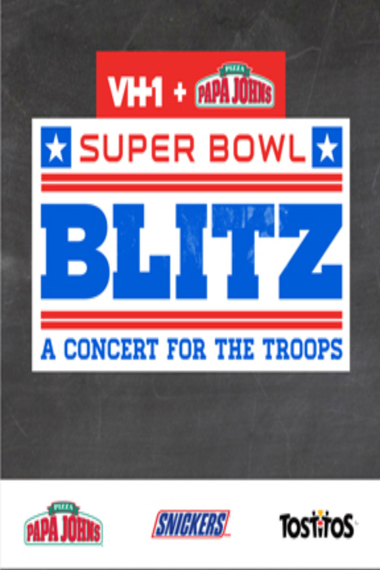 Super Bowl Blitz: A Concert for the Troops poster background