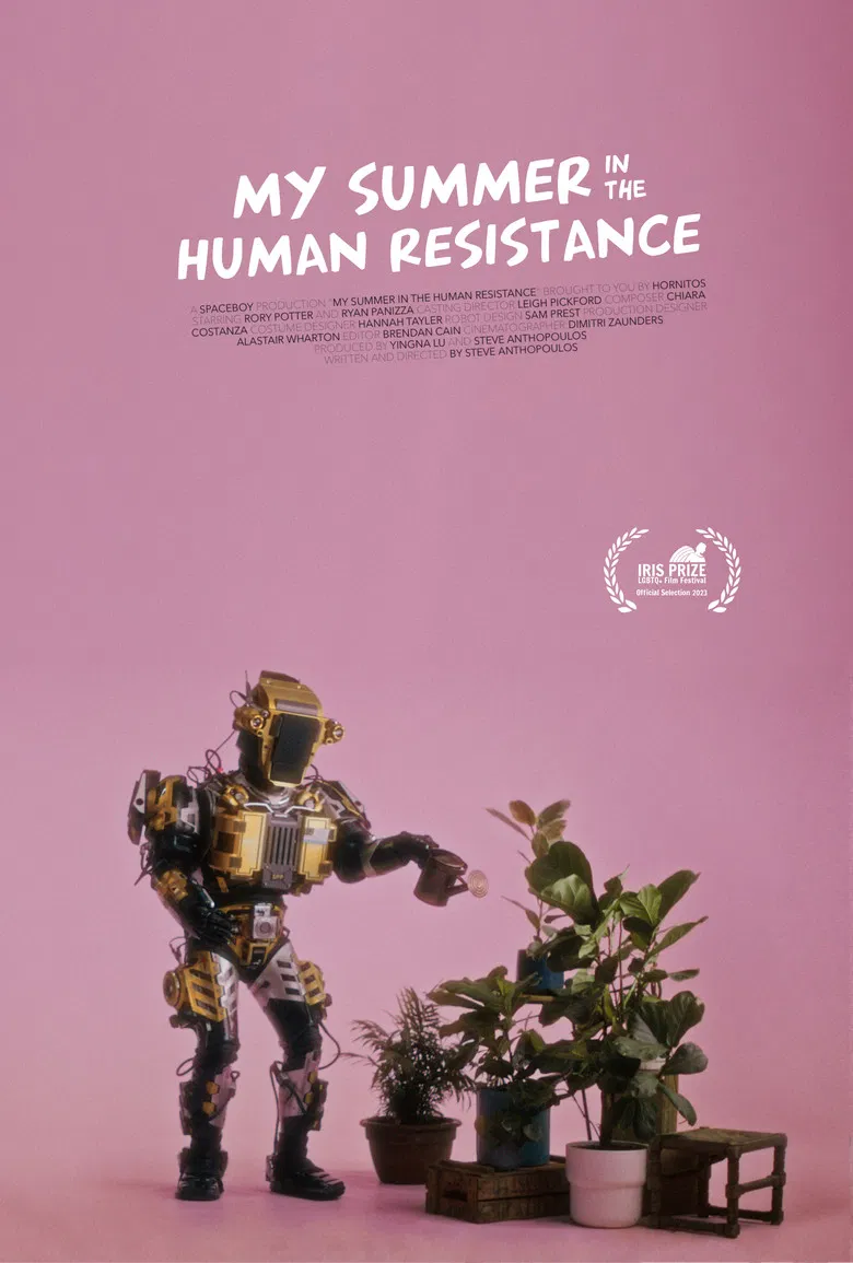 My Summer in the Human Resistance poster background