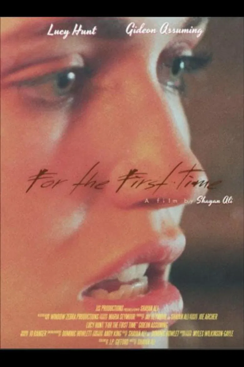 For The First Time poster background