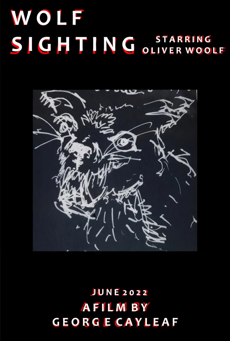 Wolf Sighting poster background