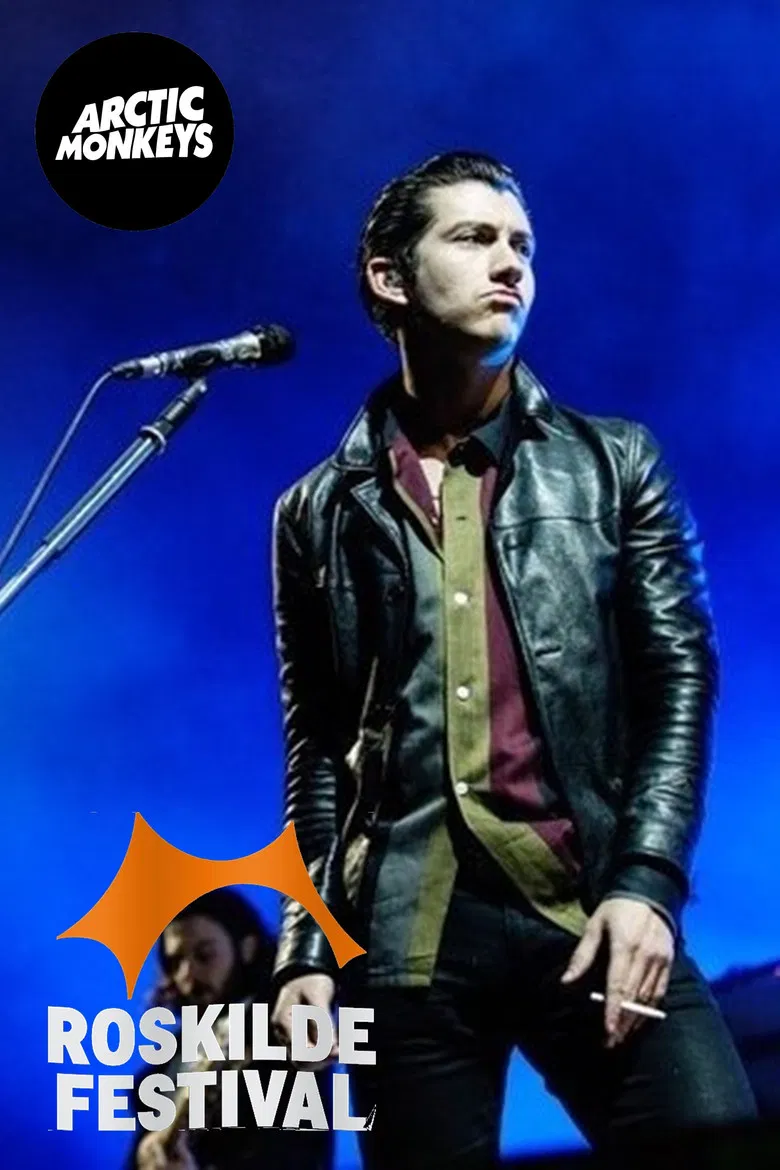 Arctic Monkeys Live at Roskilde Festival 2014 poster background