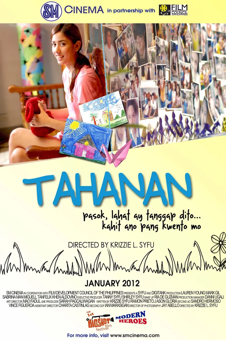 Tahanan poster background