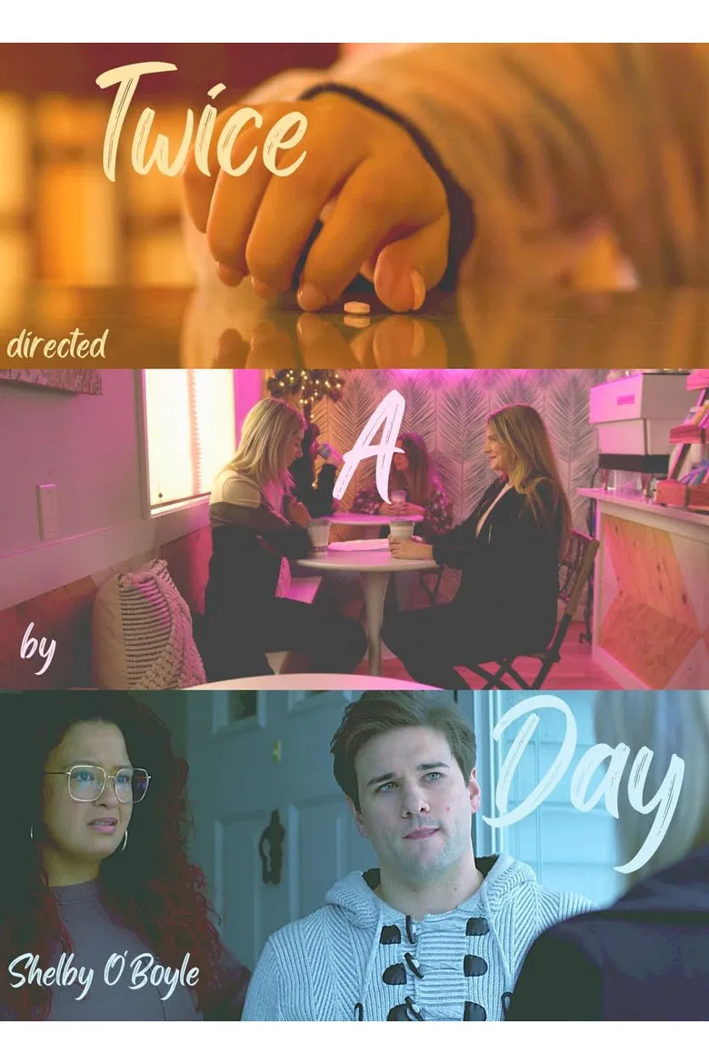 Twice A Day poster background