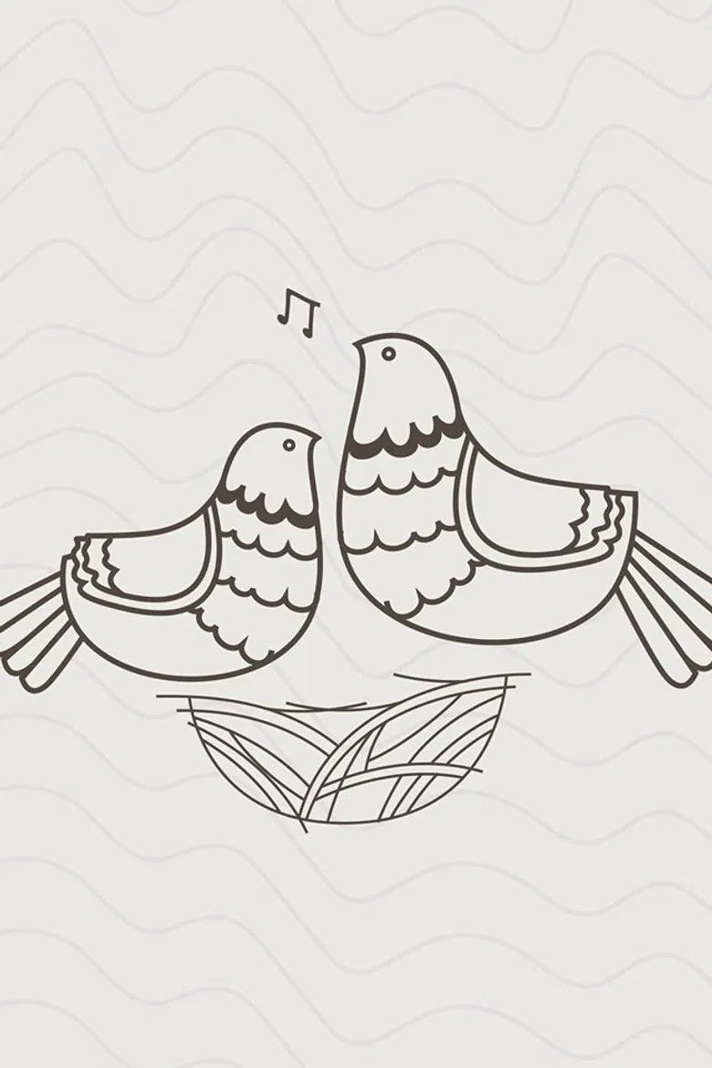 Thus they will sing poster background