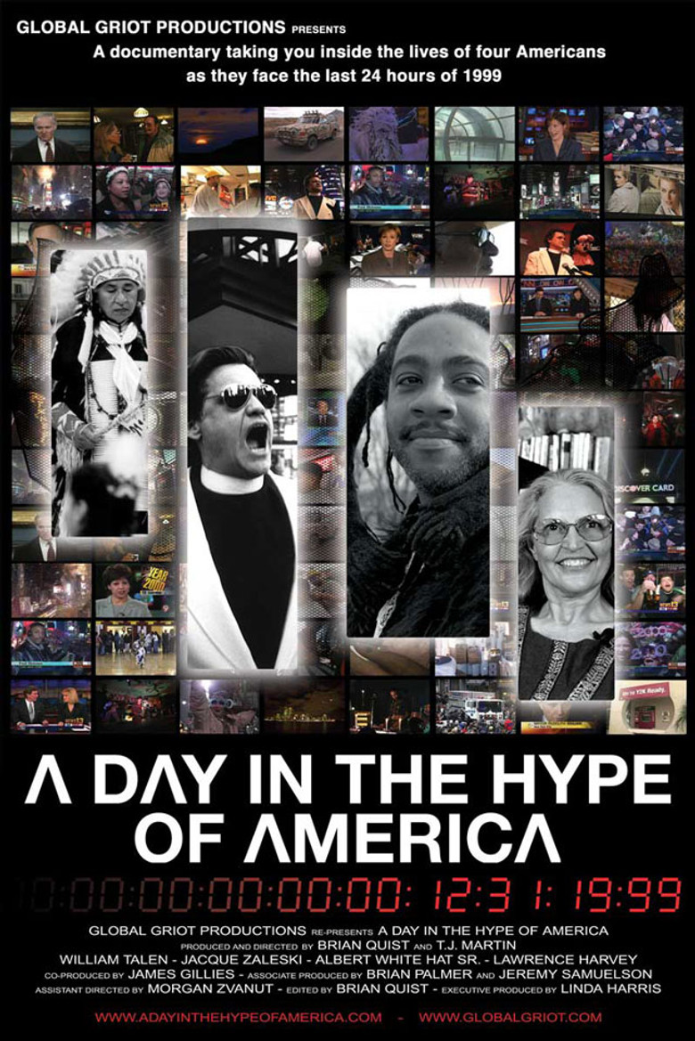 A Day in the Hype of America poster background