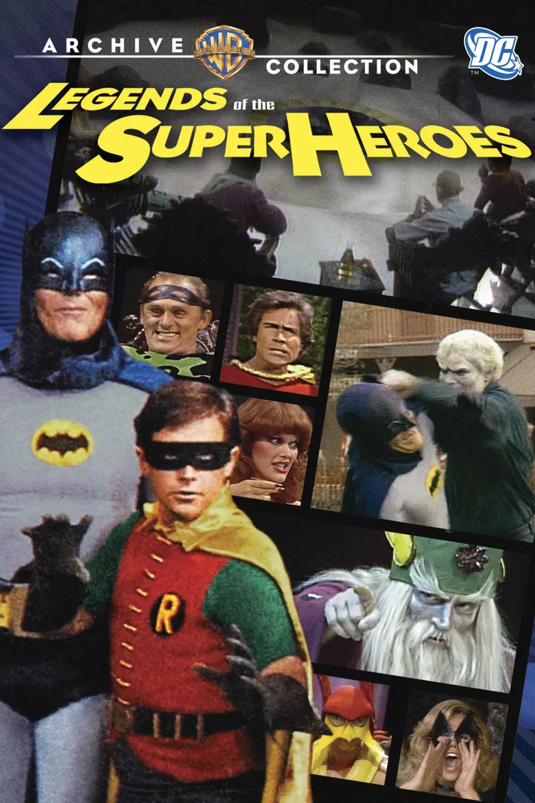 Legends of the Super Heroes poster background