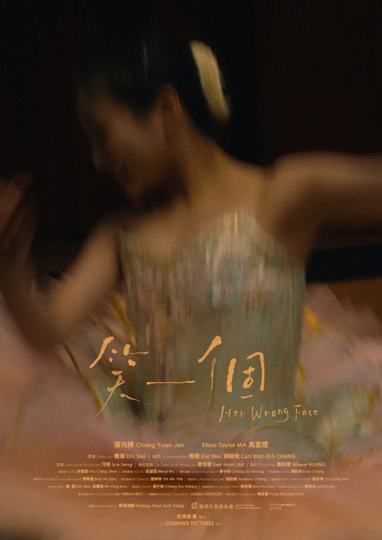 Her Wrong Face poster background