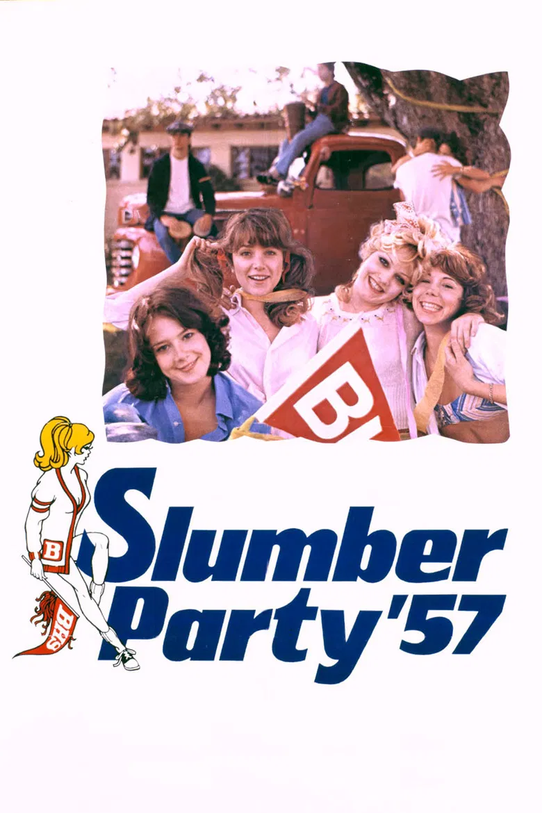Slumber Party '57 poster background