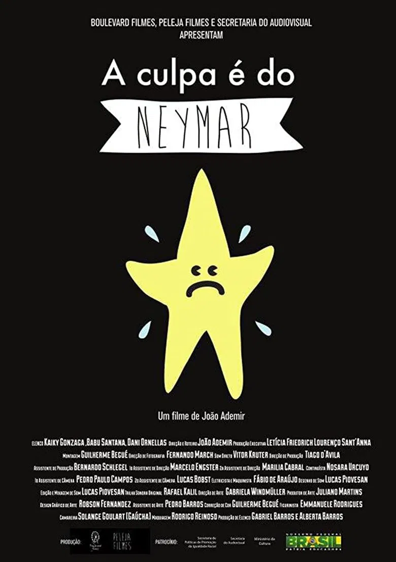 A Culpa é do Neymar poster background