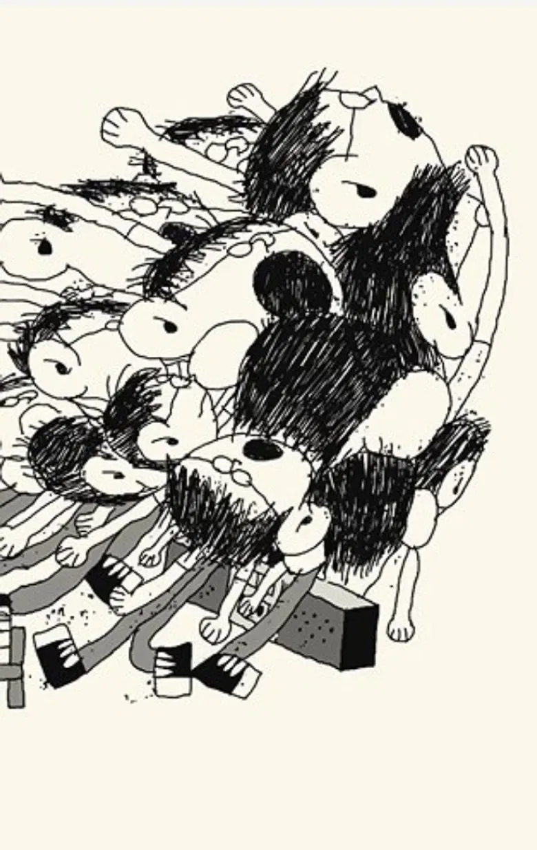 Red Garage poster background