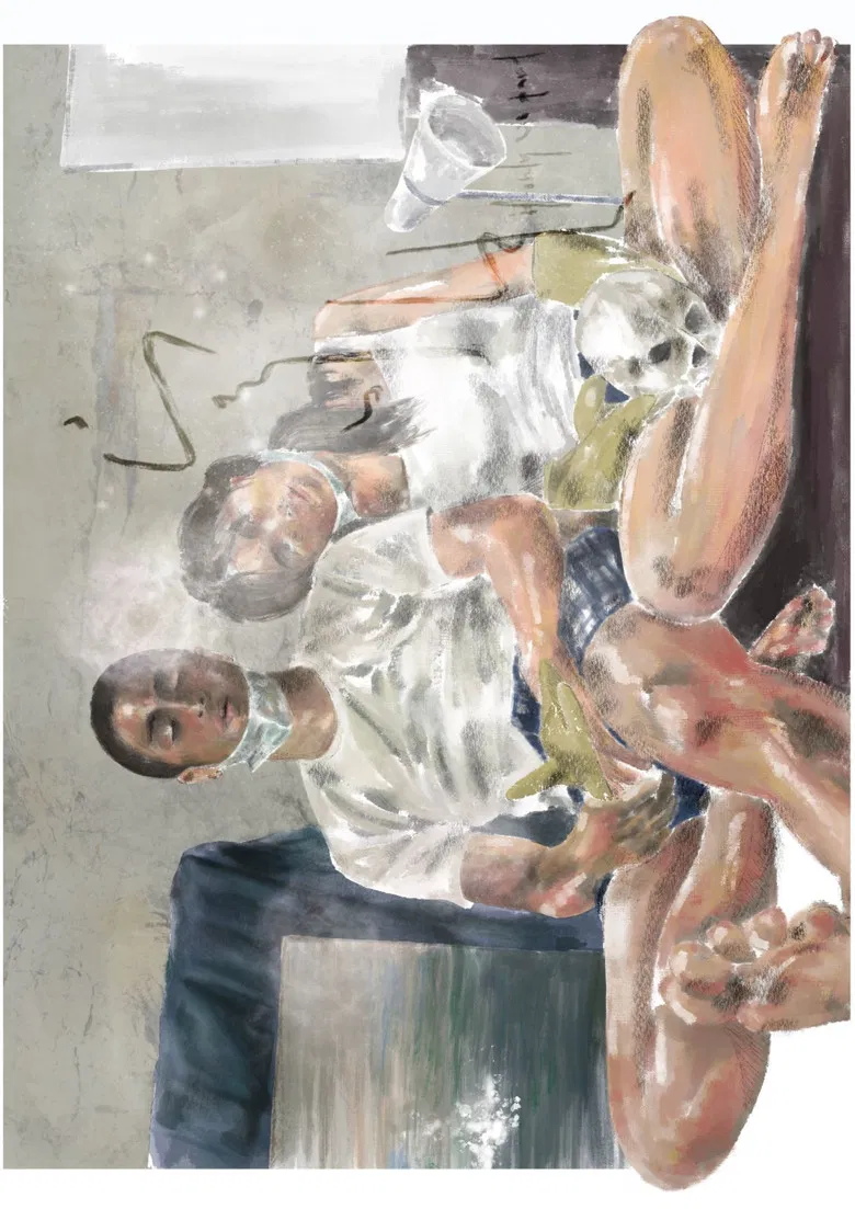 If Only We Part poster background