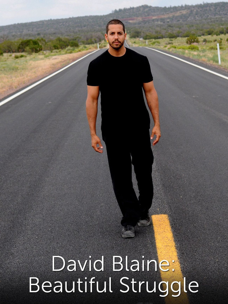 David Blaine: Beautiful Struggle poster background