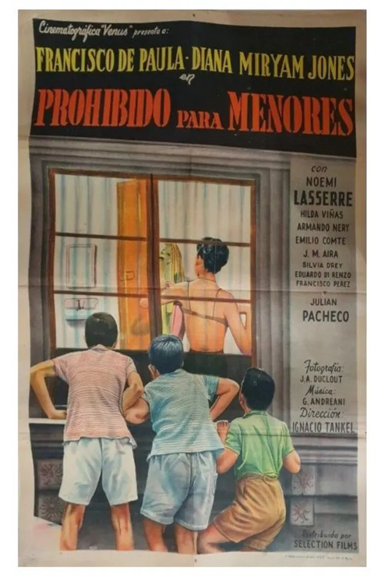 Prohibido para menores poster background