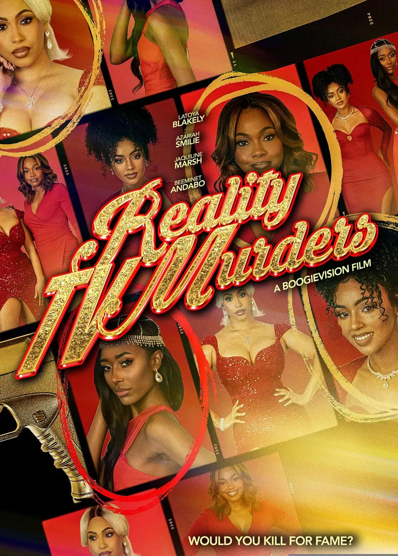 Reality TV Murders poster background