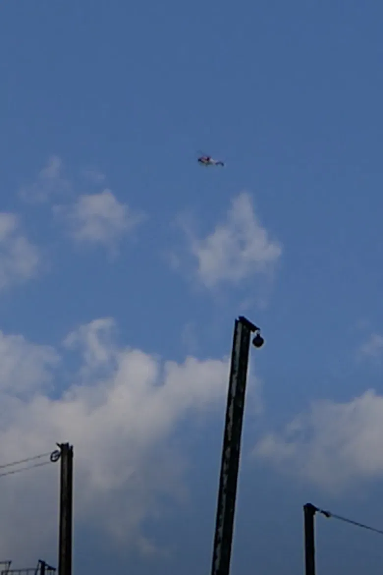 Flying Over Brooklyn poster background