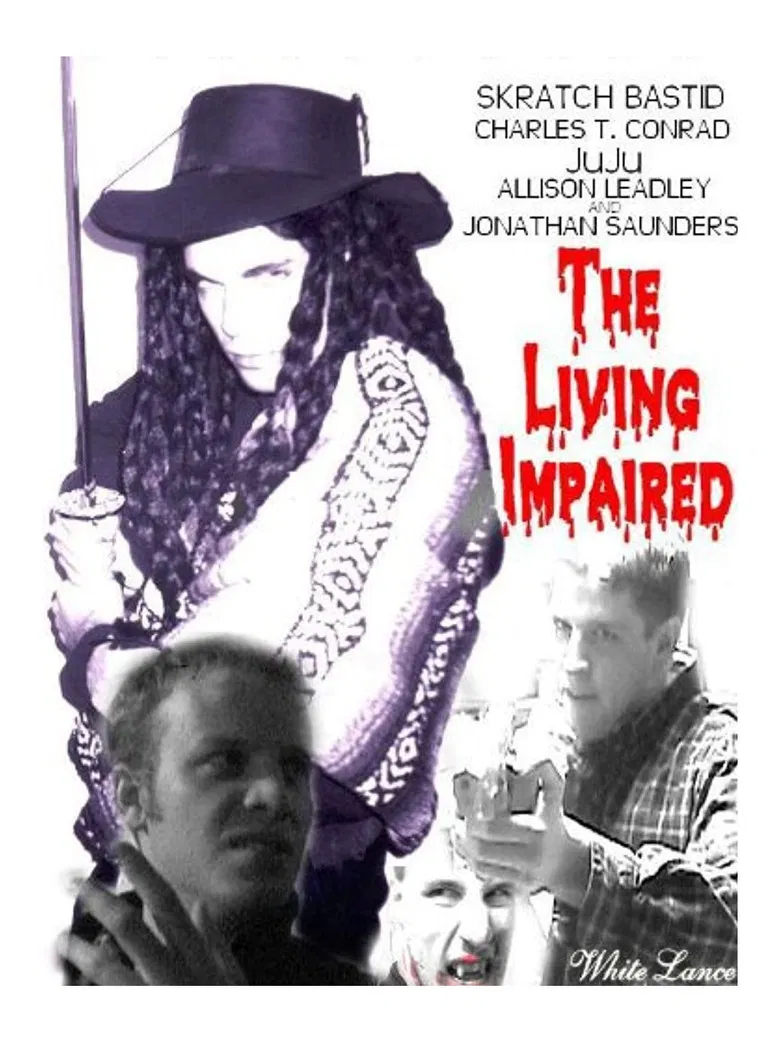 The Living Impaired poster background