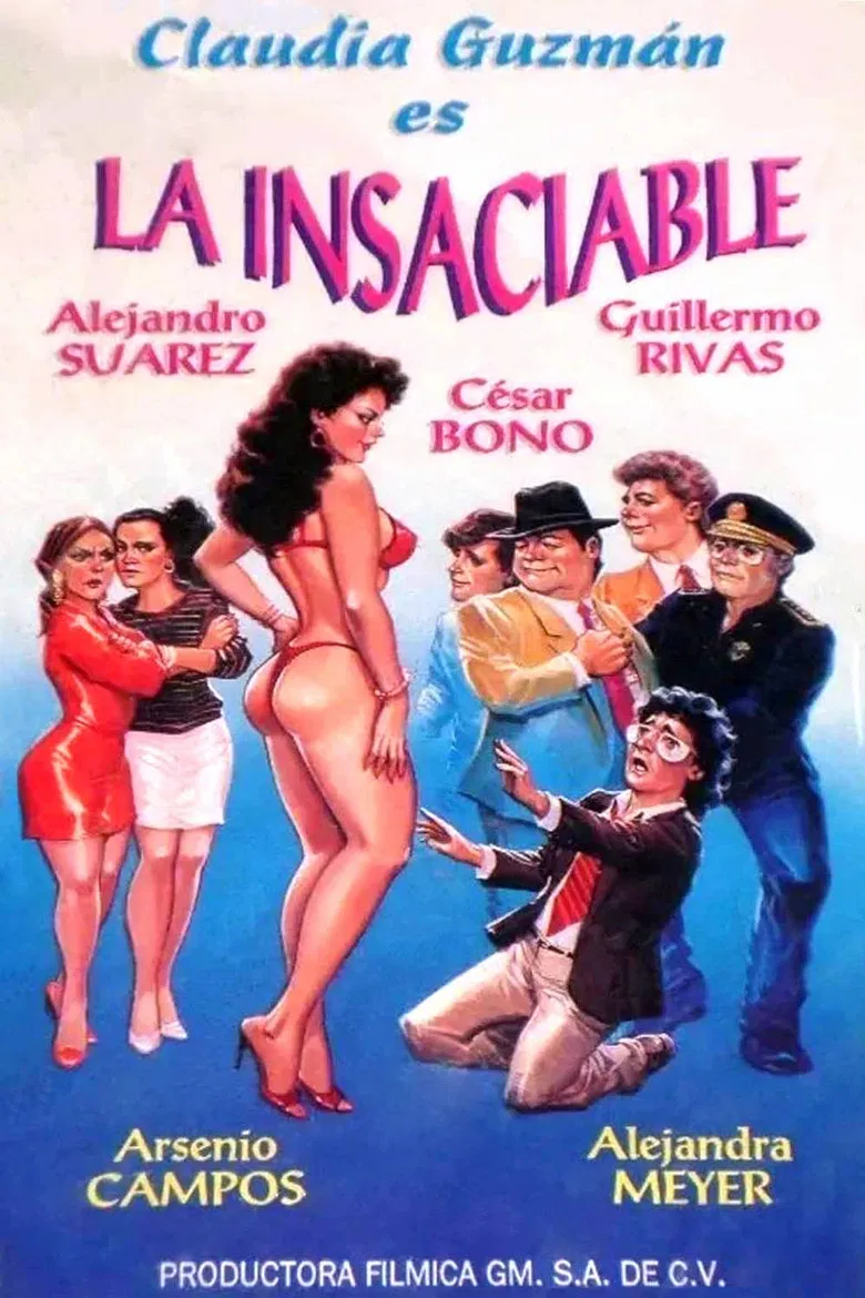 La insaciable poster background