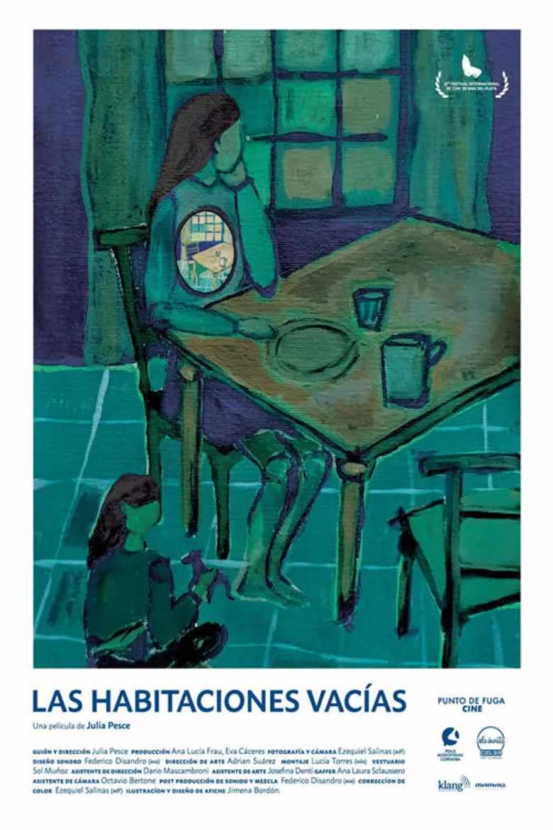 Las habitaciones vacías poster background