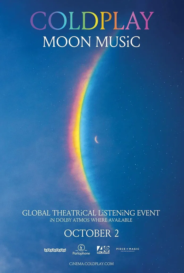 Coldplay: Moon Music - Global Theatrical Listening Event poster background