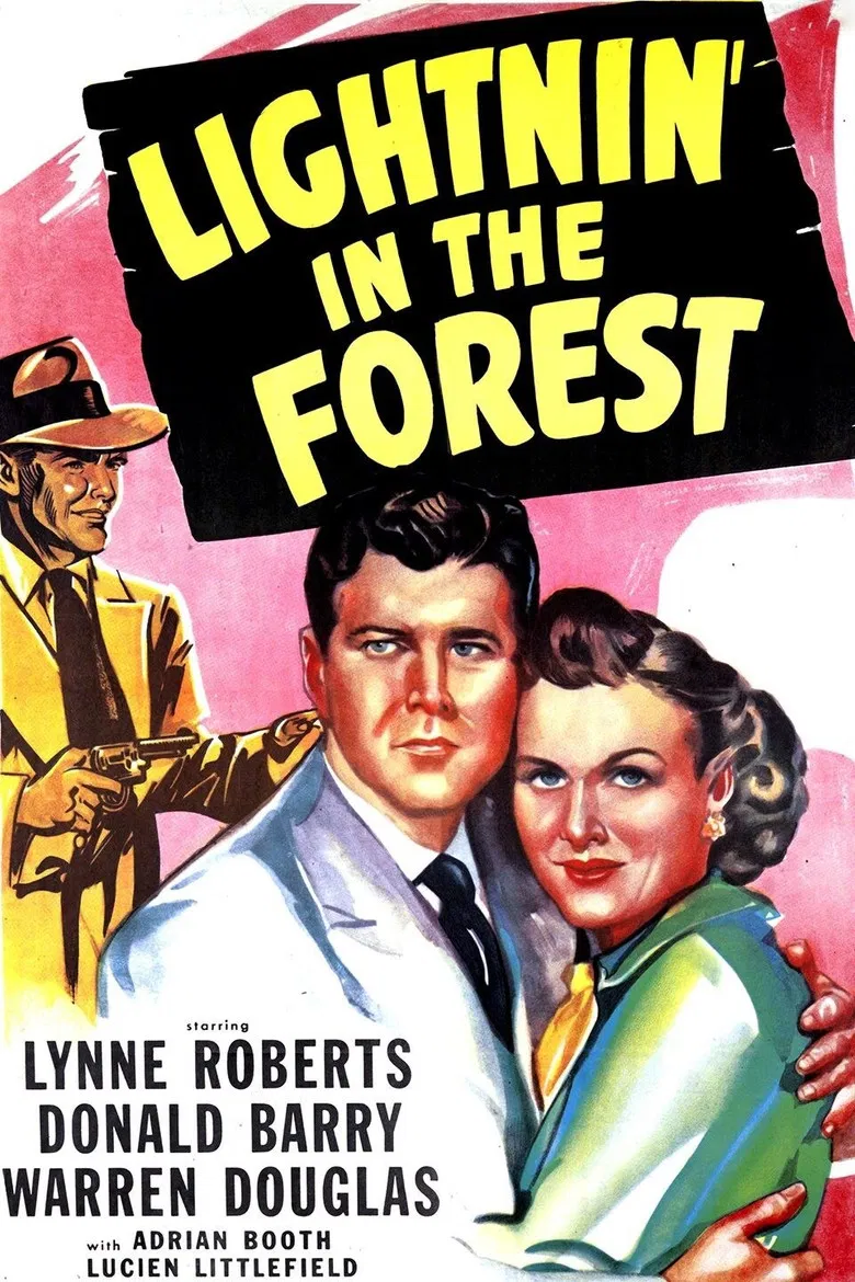 Lightnin' in the Forest poster background