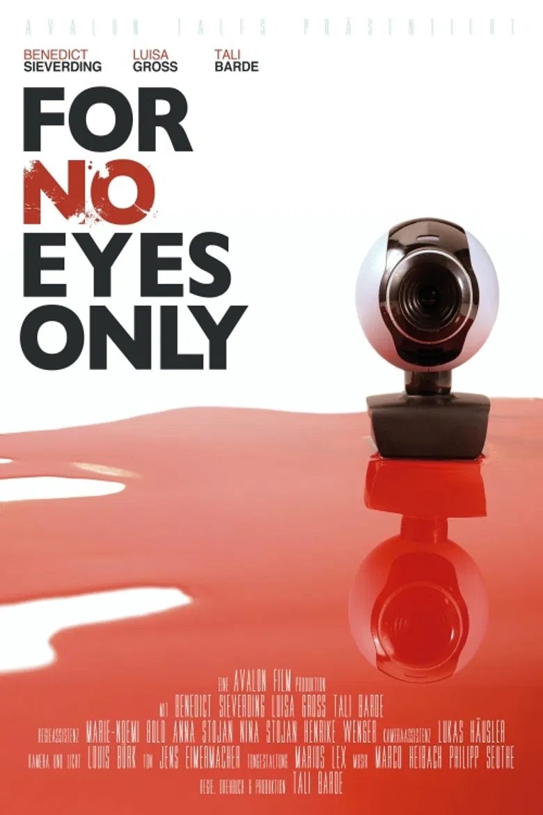 For No Eyes Only poster background