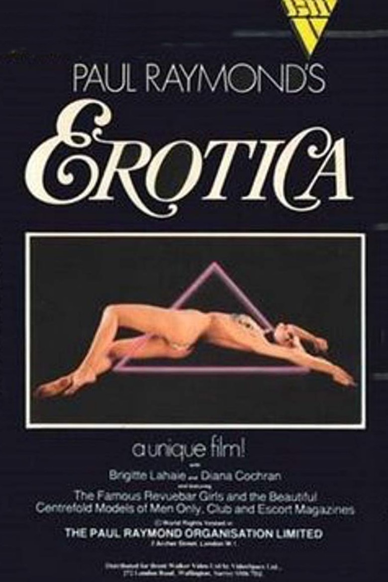 Paul Raymond's Erotica poster background